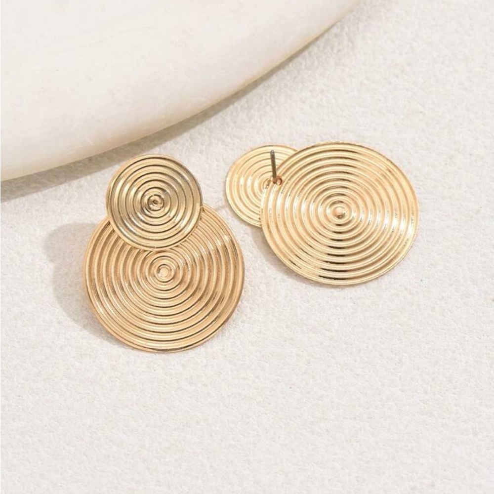 Spiral Earrings #2284 - Picture 3 of 7